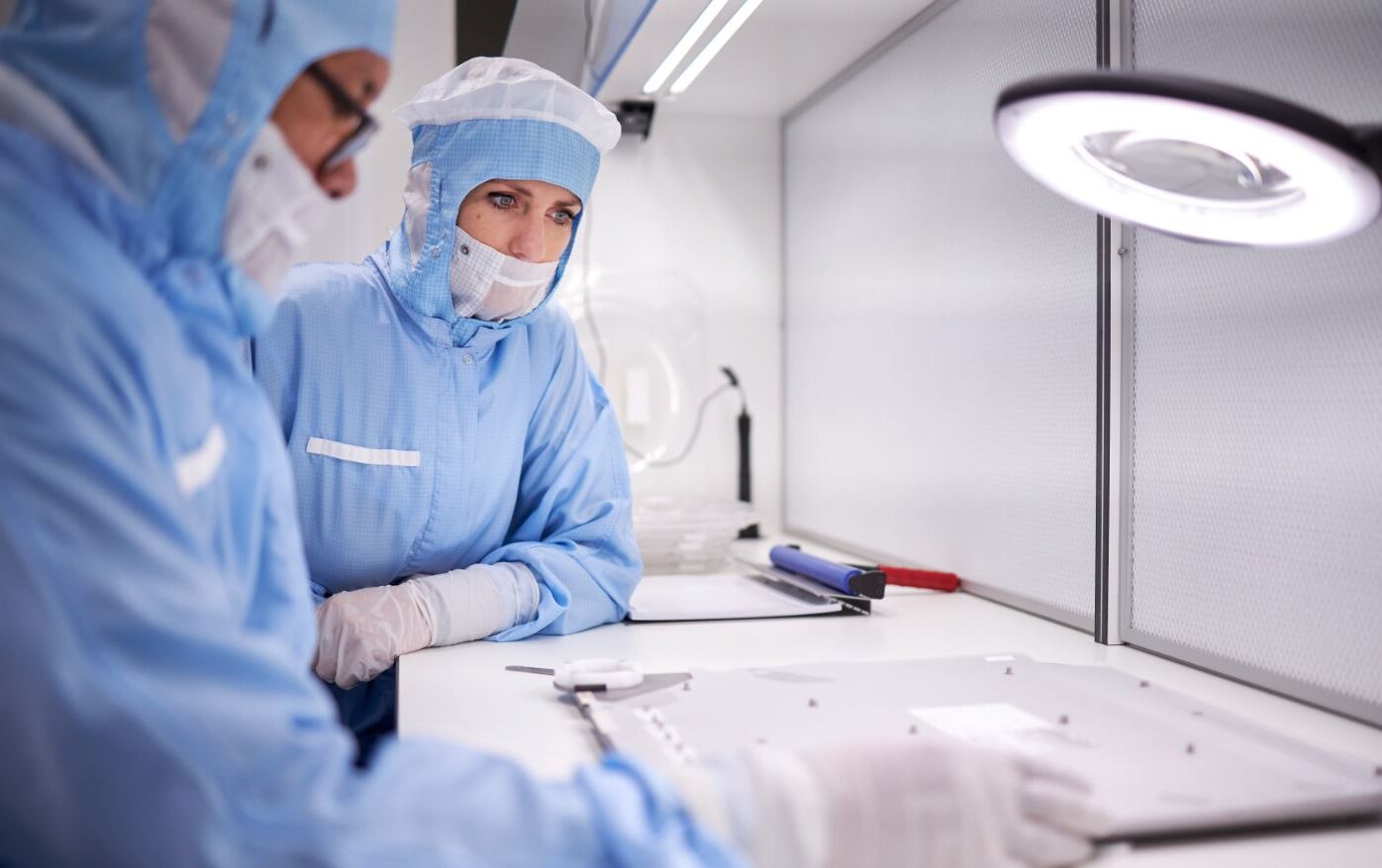 Ultra-precision manufacturing in a controlled cleanroom environment